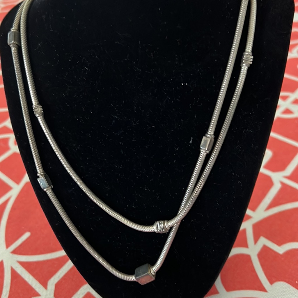 Silver Tone Necklace